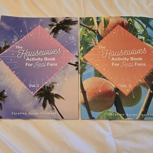 The Housewives Activity Book Set by - Blue and Pink